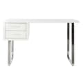 Miniatyrbild 7 av 7: Skrivbord DKD Home Decor Vit Silvrig Metall Trä MDF 120 x 55 x 76 cm