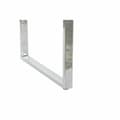 Miniatyrbild 2 av 7: Skrivbord DKD Home Decor Vit Silvrig Metall Trä MDF 120 x 55 x 76 cm