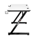 Miniatyrbild 2 av 10: Skrivbord Huzaro Hero 2.5 Vit Svart Aluminium 120 x 60 cm