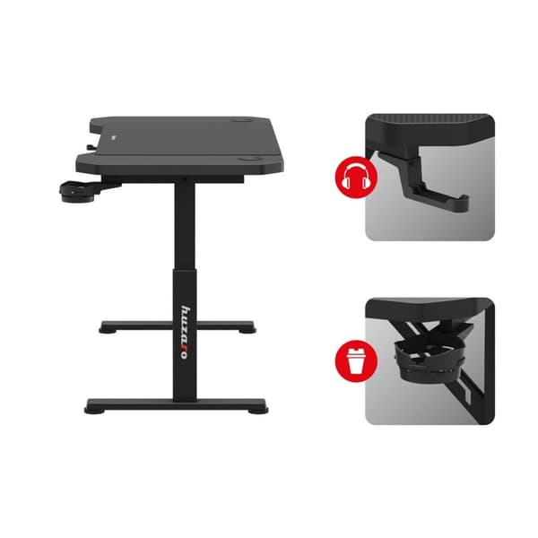 Skrivebord Huzaro HZ-Hero 2.6 Black