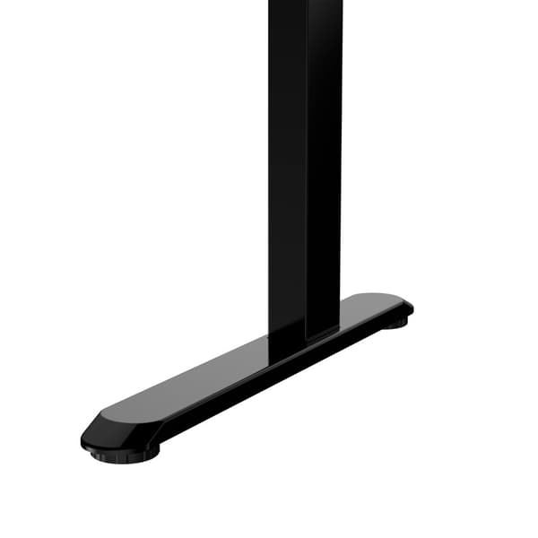 Lykke Elektriskt höj- och sänkbart skrivbord 120x60cm Polar, svart