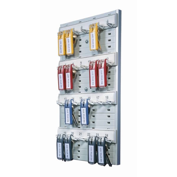 Durable Nyckehållare KEY BOARD 24 - 1956 195610 Antal hakar 24 Silver