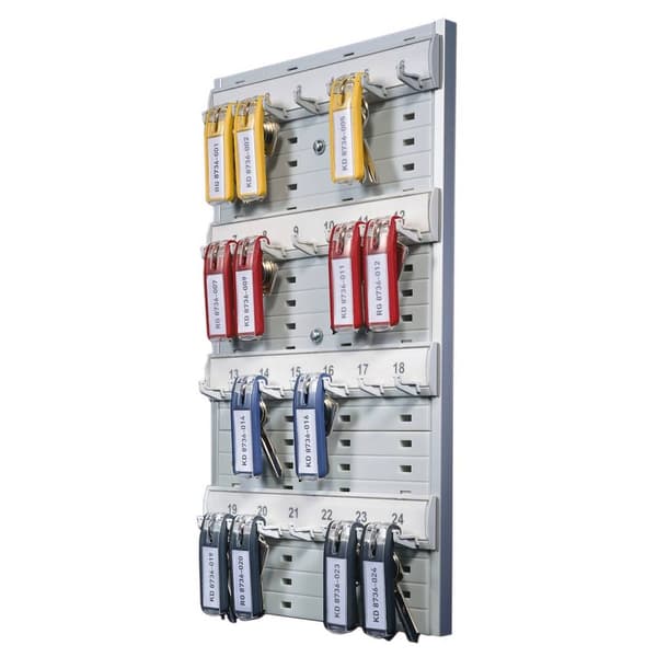 Durable Nyckehållare KEY BOARD 24 - 1956 195610 Antal hakar 24 Silver