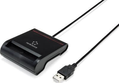 Renkforce RF-SCR-100 ID-kortläsare (RF-4510554) Svart