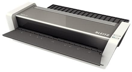 Leitz iLAM Touch A3 Laminator - Velegnet op til 250 mikron - Inkluderer gratis startpakke med lamineringsposer - Antracit