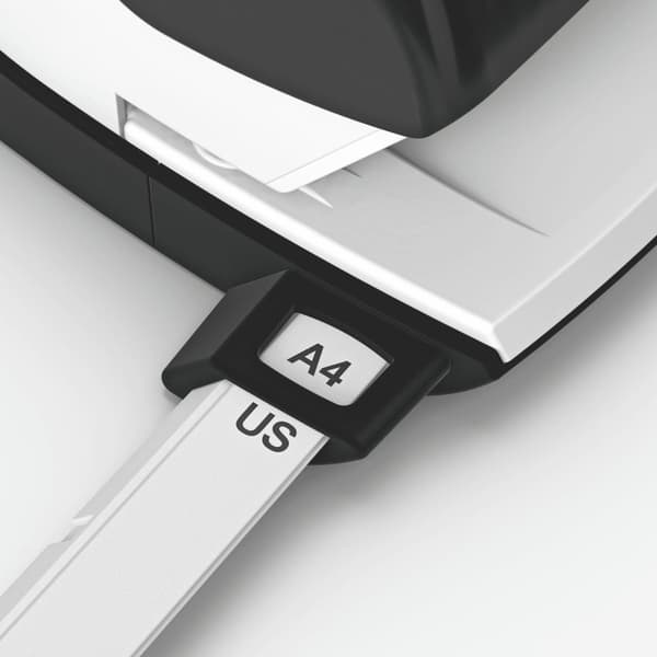 Leitz NeXXt Metal Desk Hulpunch - Perforerer op til 30 ark - Til mapper og ringbind - Grå