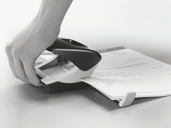Leitz NeXXt Metal Desk Hulpunch - Perforerer op til 30 ark - Til mapper og ringbind - Grå