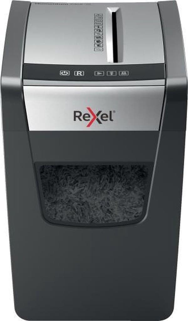 Rexel Momentum X312-SL paperisilppuri jumiutumisenestotekniikalla toimisto- ja kotitöihin - P- 3 silppuaa - jopa 12 A4-arkkia - Silppua asiakirjoja, n