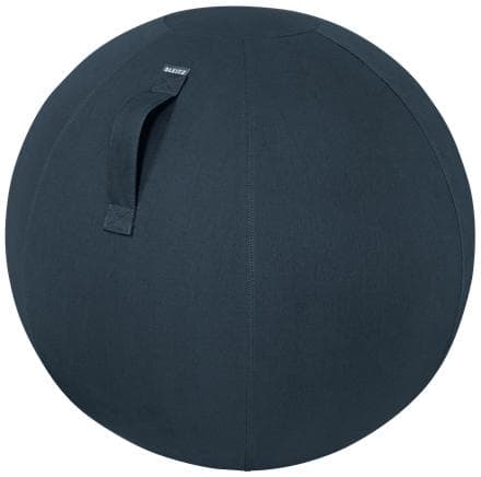 Leitz Ergo Cozy Active Ergonomic Sitting Ball - Inklusive Handpump - Velvet Grey