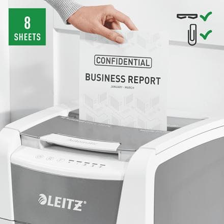 LEITZ IQ -asiakirjansilppuri Office 150 P-4 80130000 (80130000)