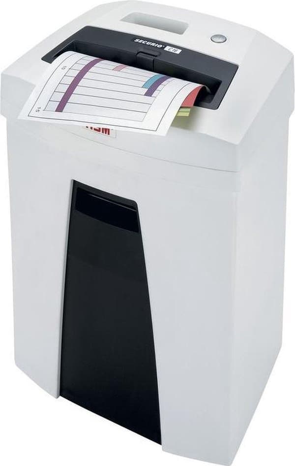 HSM Securio C16 pappersförstörare Partikelförstöring 22,5 cm 55 dB Vit