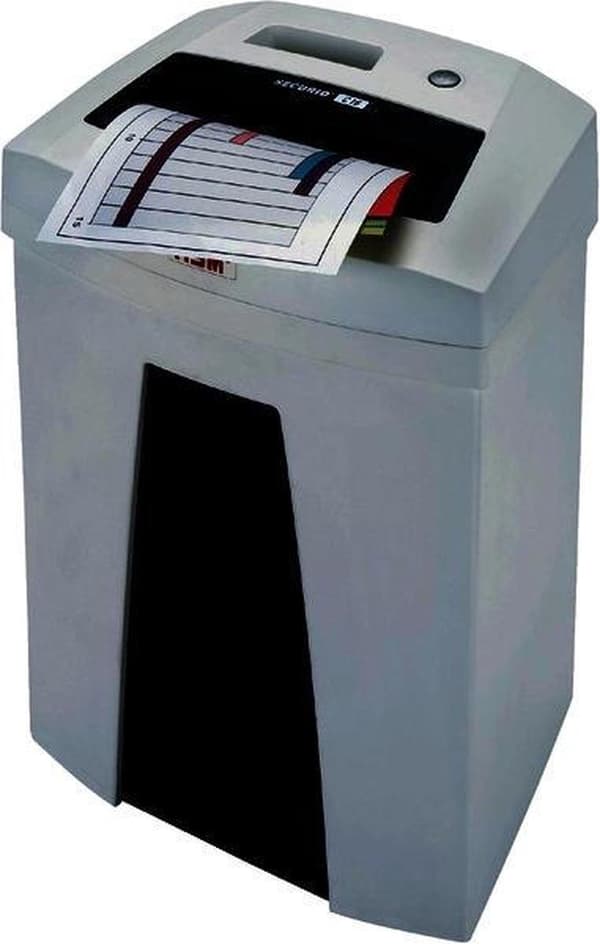 HSM Securio C16 pappersförstörare Partikelförstöring 22,5 cm 55 dB Vit