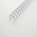 Miniatyrbillede 3 af 8: Wire back 6mm 34 ringe A4 GBC Hvid