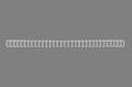 Miniatyrbillede 1 af 8: Wire back 6mm 34 ringe A4 GBC Hvid