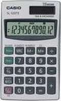 Pikkukuva 2 / 4: Casio SL-320TER+ Taskulaskin aurinkoenergialla, paristokäyttöinen Sininen Näyttöpaikkojen lukumäärä: 12