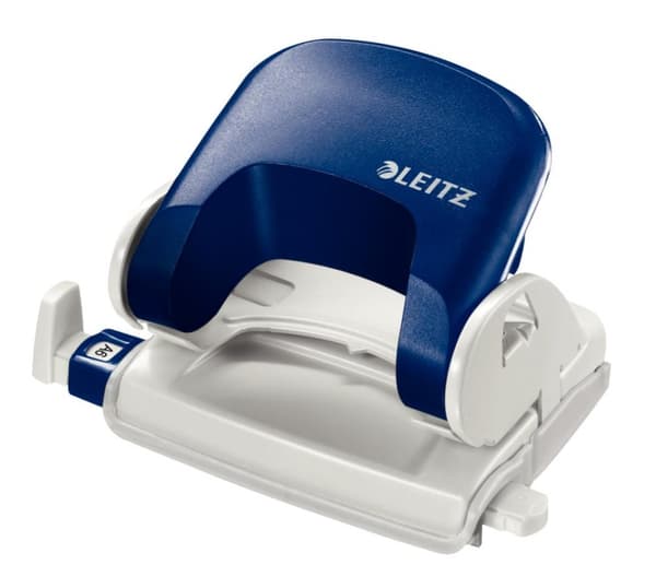 Leitz NeXXt WOW -minirei'itys ergonomisella kahvalla - Rei'ittää jopa 16 arkkia - Kansioihin ja rengaskansioon - Sininen - Ihanteellinen kotitoimistoo
