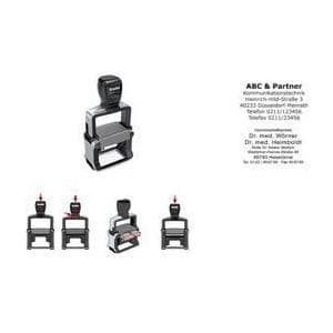 trodat textstämpel Professional 4.0 5203, 5-rads leverans inkl kupong för att skapa en textskylt - 1 st (5203PR4)