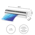 Miniatyrbillede 5 af 5: Fellowes Jupiter A3 Office Lamineringsmaskine - Hvid