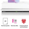 Miniatyrbillede 1 af 5: Fellowes Jupiter A3 Office Lamineringsmaskine - Hvid