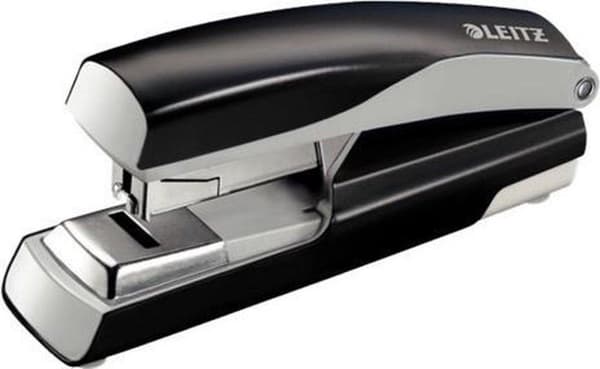 Leitz Metal Flat Clinch Hæftemaskine - 40 ark - Sort