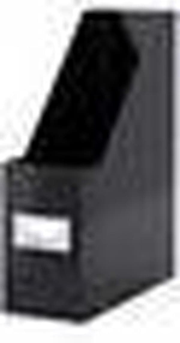 Leitz WOW Click & Store robust papmagasinholder - 10,3 x 33 x 25,3 cm (BxHxD) - Sort