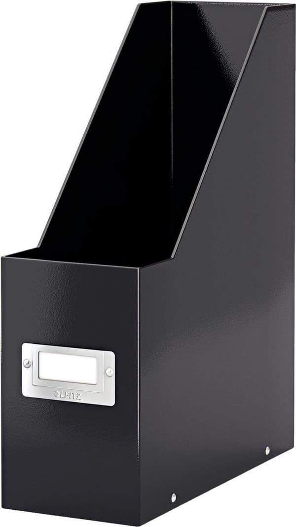 Leitz WOW Click & Store robust papmagasinholder - 10,3 x 33 x 25,3 cm (BxHxD) - Sort