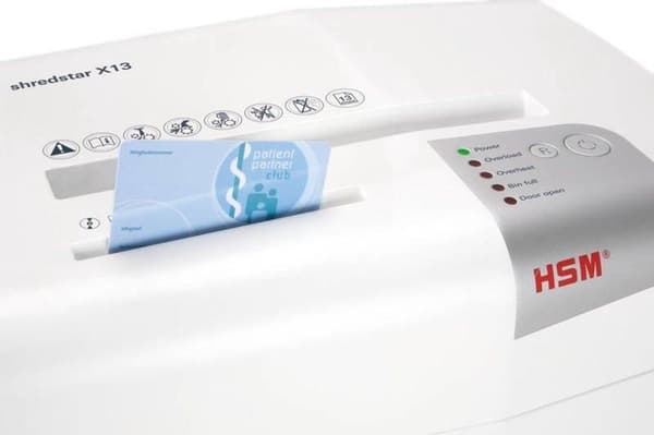 HSM Shredstar X13 paperisilppuri 4x37mm