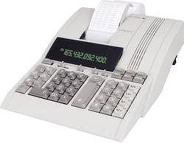 Olympia CPD5212 euro-kostnad-sälj-marginal Buro-kalkylator med skrivare