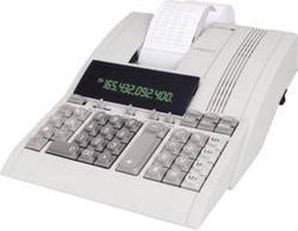 Olympia CPD5212 euro-kostnad-sälj-marginal Buro-kalkylator med skrivare