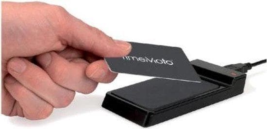 TimeMoto USB RFID-lukija RF-150, musta Järjestelmävaatimukset: TimeMoto PC & PC Plus -ohjelmisto, - 1 kpl (125-0605)