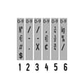 Miniatyrbillede 2 af 6: trodat nummerstempel Professional 4.0 5546, 6-cifret hus: børstet rustfrit stål, farve på grebhætten: sort, - 1 stk (5546PR4)