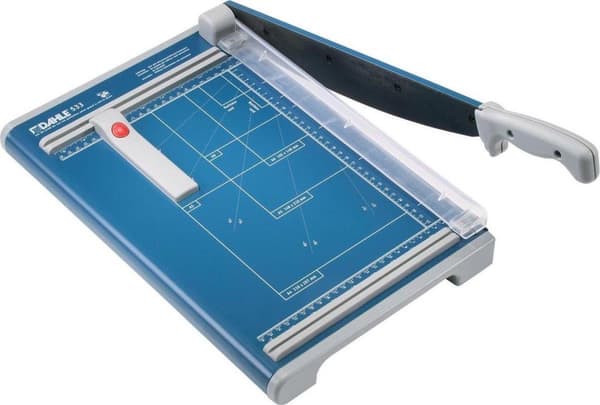 Dahle-leikkuukoneen leikkauspituus: 340 mm