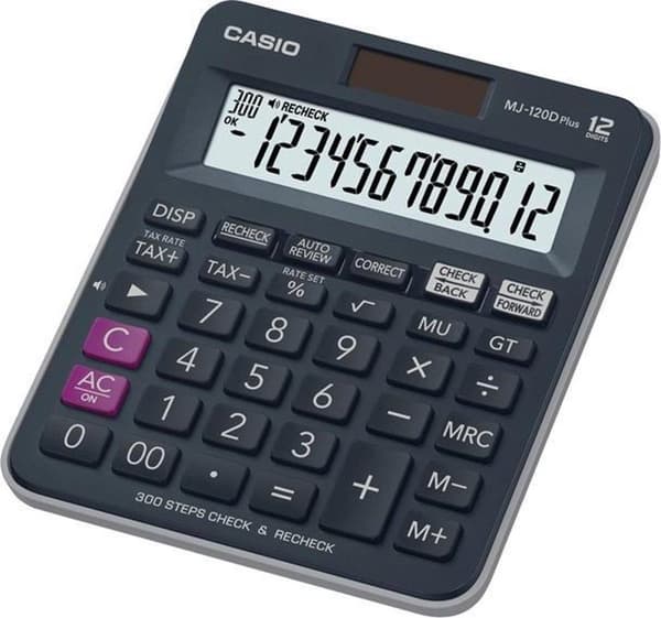 Casio MJ-120D Plus Sort