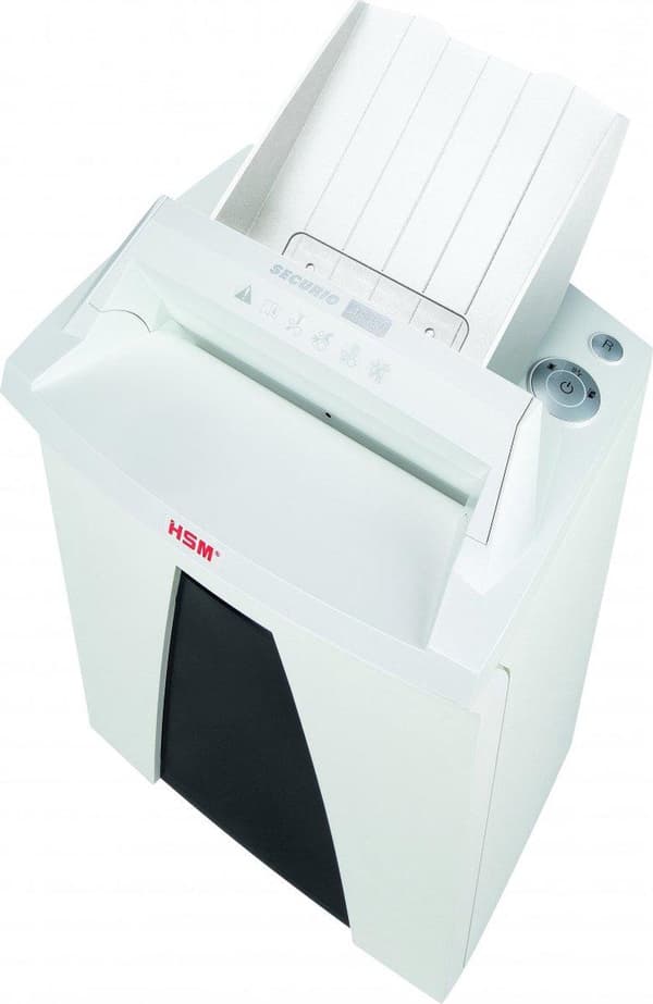 HSM SECURIO AF150 - Paperinsilppuri automaattisyötöllä - turvallisuustaso 4 - silput - 10 arkkia