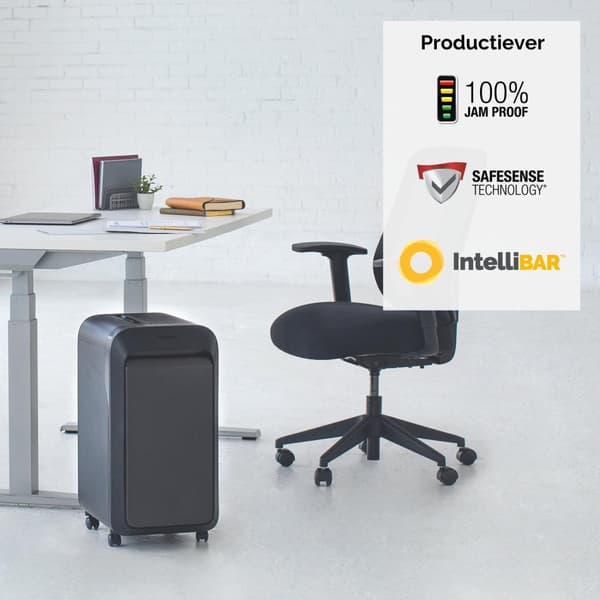 Fellowes Powershred LX220 Papirmakulator Sort (5502601)