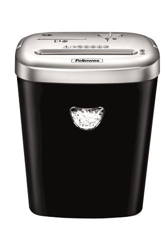 Fellowes Paper Shredder 53C Shreds P4, 10 arkkia, musta ja hopea