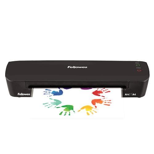 Fellowes Arc A4 Hot Laminator 300mm/min Musta