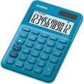 Miniatyrbild 2 av 2: Casio MS-20UC-BU Skrivbordsräknare solcellsdriven, batteridriven Blå Antal displaypositioner: 12