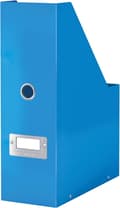 Miniatyrbild 4 av 4: Leitz WOW Click & Store Robust tidskriftshållare i kartong - 10,3 x 33 x 25,3 cm (BxHxD) - Blå