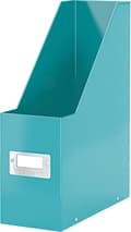 Miniatyrbillede 1 af 4: Leitz WOW Click & Store robust papmagasinholder - 10,3 x 33 x 25,3 cm (BxHxD) - Isblå