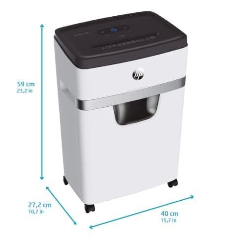 HP OneShred 12MC -silppuri, suojaustaso P-5, mikroleikkaus, 12 arkkia, 2806