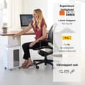 Pikkukuva 8 / 11: Fellowes-paperisilppuri LX201, 12 arkkia, P5-mikrosilppuri, valkoinen