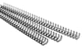 Miniatyrbillede 2 af 9: Wire back GBC 14 mm us 21-ring A4 sølv 100 stk