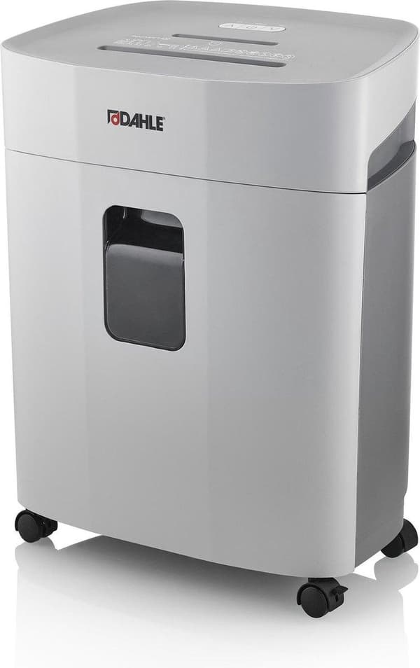 Dahle® PaperSAFE 420 - Paperisilppuri - 2x15 mm siru - 25 litran keräilyalusta - Arkkeja max per 10 - P5 - Niitit pankkikortit paperiliittimet CD-levy