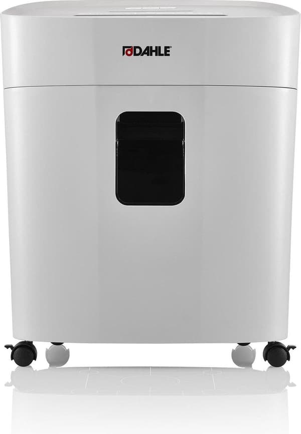 Dahle® PaperSAFE 420 - Paperisilppuri - 2x15 mm siru - 25 litran keräilyalusta - Arkkeja max per 10 - P5 - Niitit pankkikortit paperiliittimet CD-levy