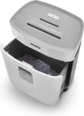 Pikkukuva 7 / 11: Dahle® PaperSAFE 380 - Paperisilppuri - 4x12 mm silppuri - 25 litran keräilyalusta - Arkkeja enintään 8 kpl - P4 - Pankkikorttien niittejä paperiliitt