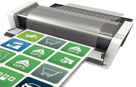 Leitz 75200000 varmlaminator 1500mm/min antracit - vit laminator (75200000)