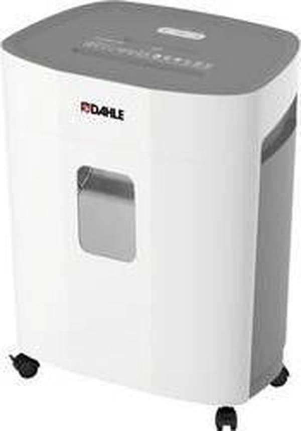 Dahle® PaperSAFE 240 - Paperisilppuri - 4x12 mm silppuri - 25 litran keräilyalusta - Arkkeja max 10 kpl - P4 - Niittejä pankkikortteja paperiliittimiä