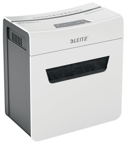Leitz IQ Protect Premium 6X Silent Paperinsilppuri P-4 Koti-/Kotityöpistesilppurit - Syötä jopa 6 arkkia - 10 litran lokero - Valkoinen
