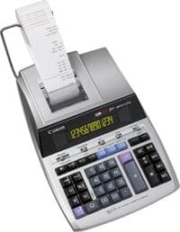 Canon MP1411-LTSC - Desktop lommeregner med printer Sølv